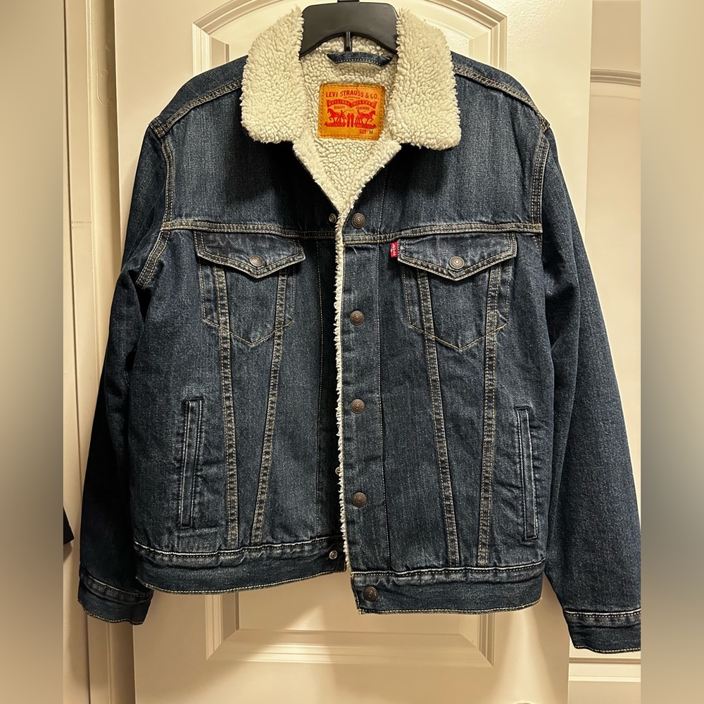 Levi’s Sherpa Trucker Jacket Men’s Medium